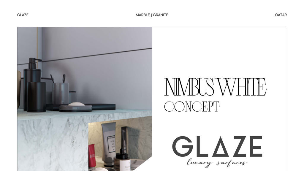 Nimbus White Polished 2cm Slab