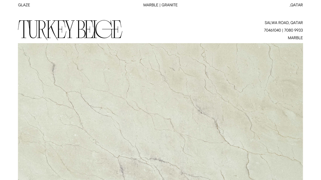 Turkey Beige 2cm Marble Slabs Polished